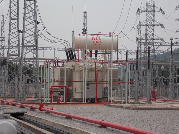 Đóng điện thành công máy biến áp 220kV do EEMC cung cấp tại Trạm Bảo Thắng